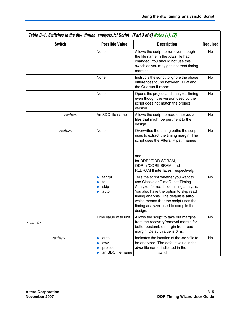 Altera DDR Timing Wizard User Manual | Page 65 / 92