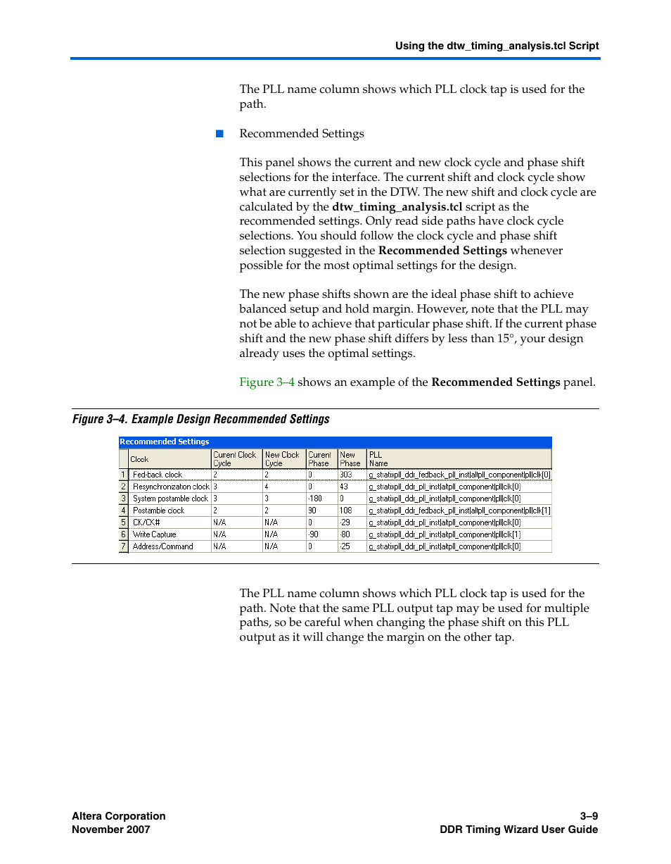Altera DDR Timing Wizard User Manual | Page 69 / 92
