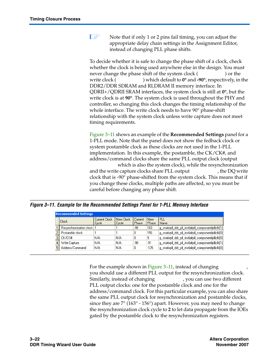 Altera DDR Timing Wizard User Manual | Page 82 / 92