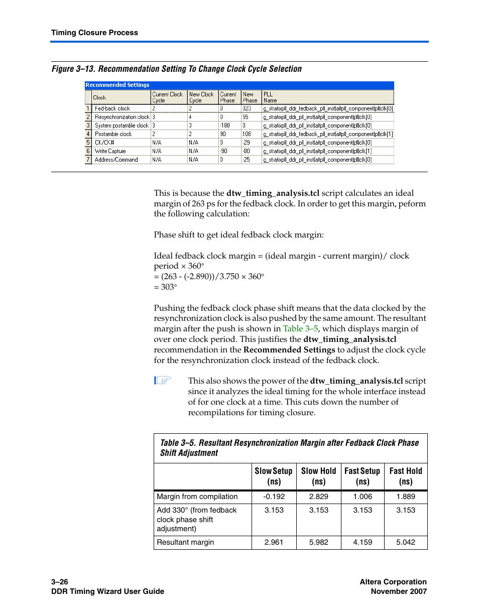 Altera DDR Timing Wizard User Manual | Page 86 / 92