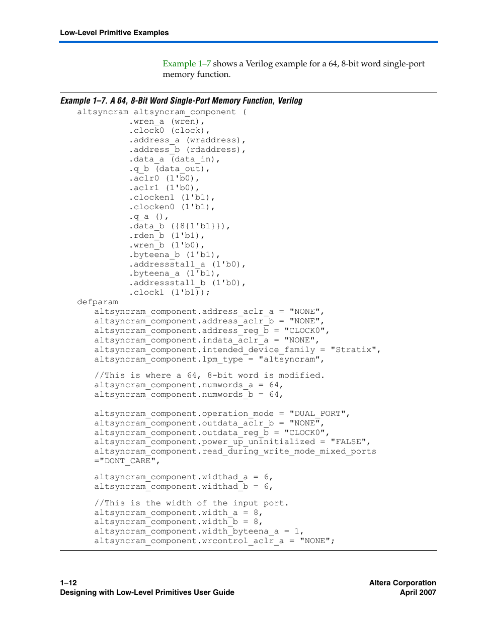 Altera Designing With Low-Level Primitives User Manual | Page 18 / 56
