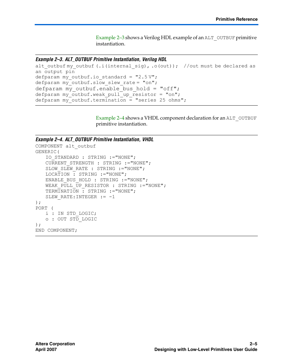 Altera Designing With Low-Level Primitives User Manual | Page 27 / 56