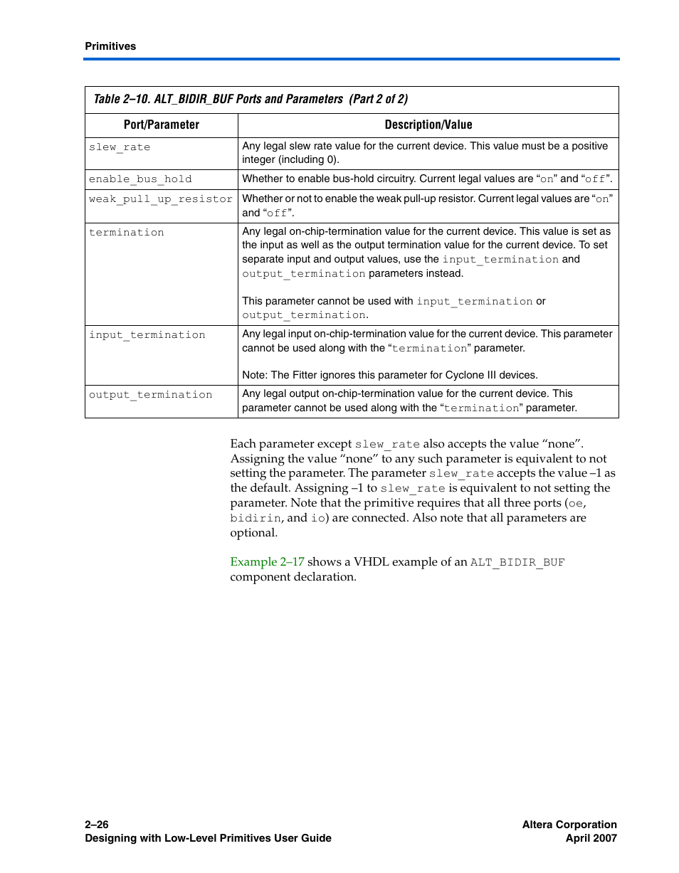 Altera Designing With Low-Level Primitives User Manual | Page 48 / 56