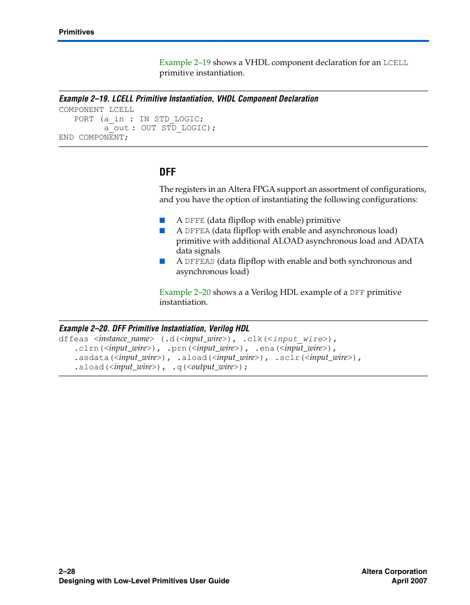 Altera Designing With Low-Level Primitives User Manual | Page 50 / 56