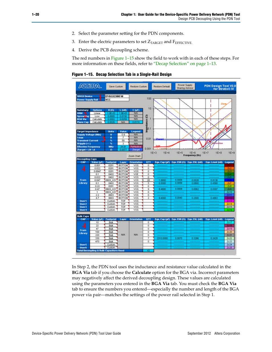 Altera Device-Specific Power Delivery Network User Manual | Page 24 / 32