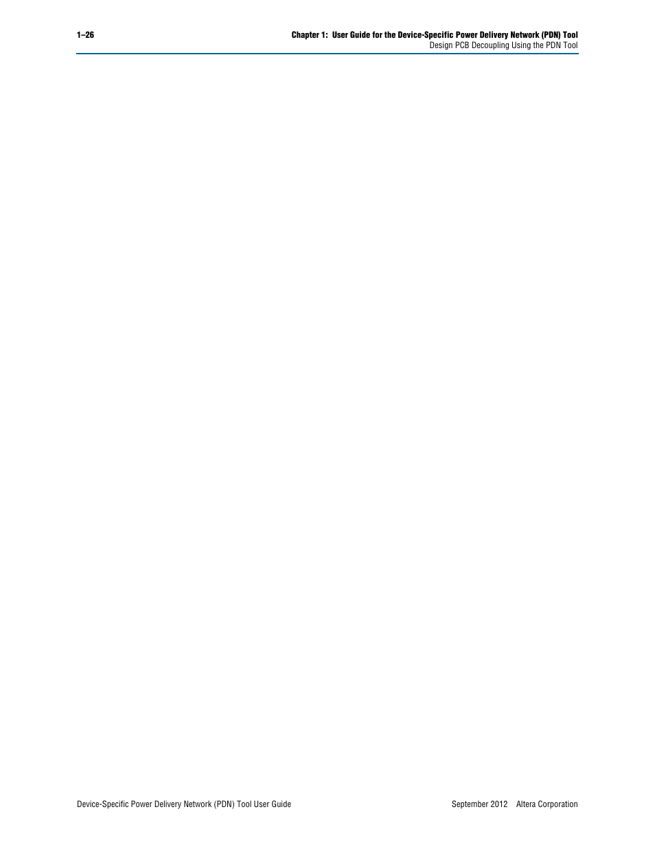 Altera Device-Specific Power Delivery Network User Manual | Page 30 / 32