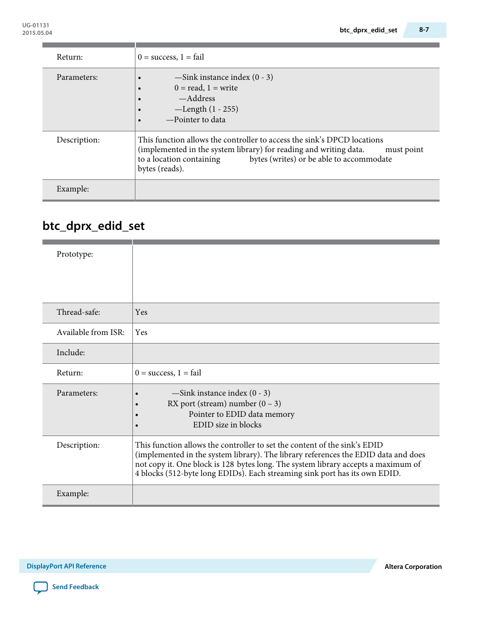 Btc_dprx_edid_set, Btc_dprx_edid_set -7 | Altera DisplayPort MegaCore Function User Manual | Page 108 / 195