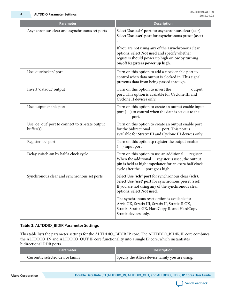 Altera Double Data Rate I/O User Manual | Page 4 / 22