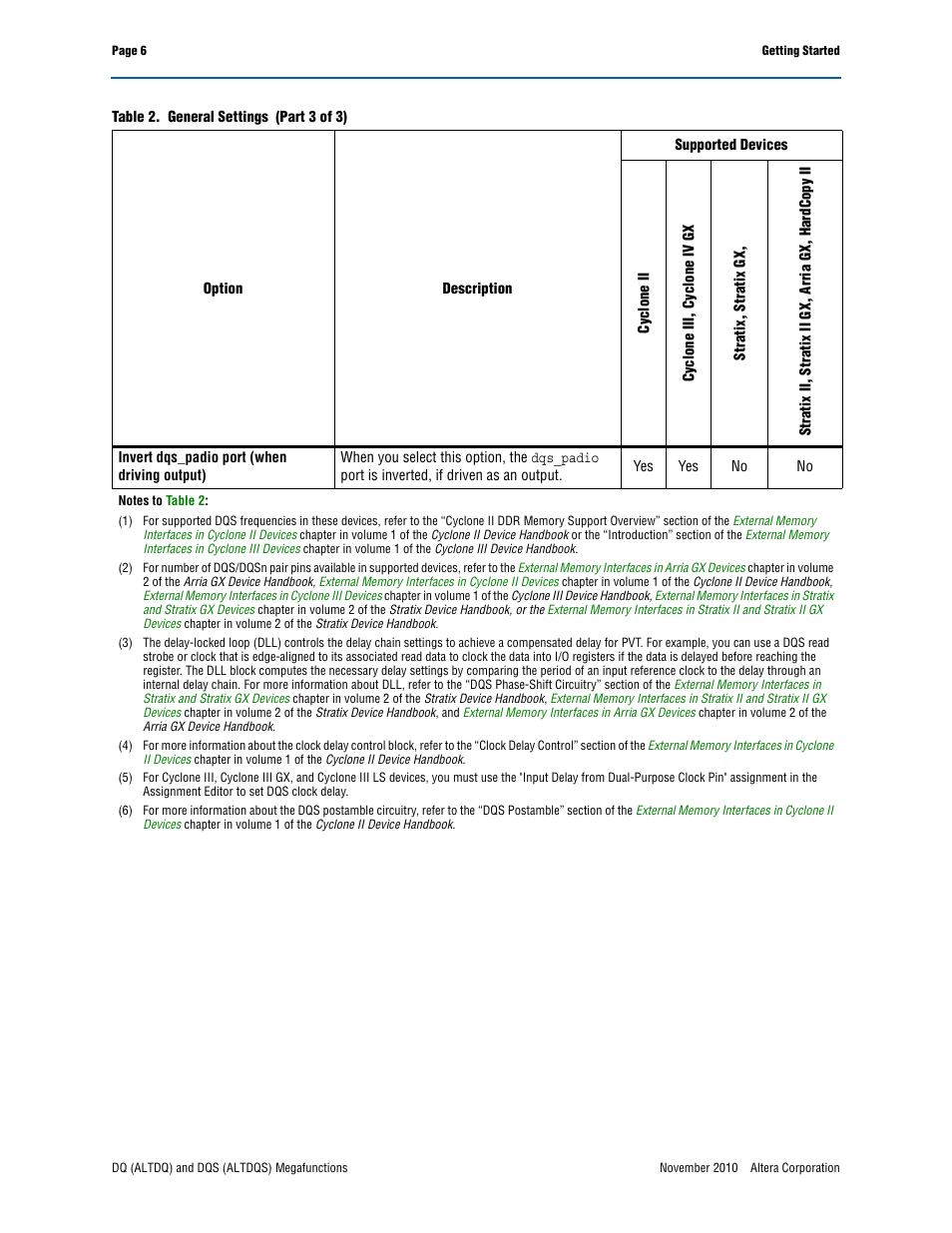 Altera DQ (ALTDQ) User Manual | Page 6 / 31