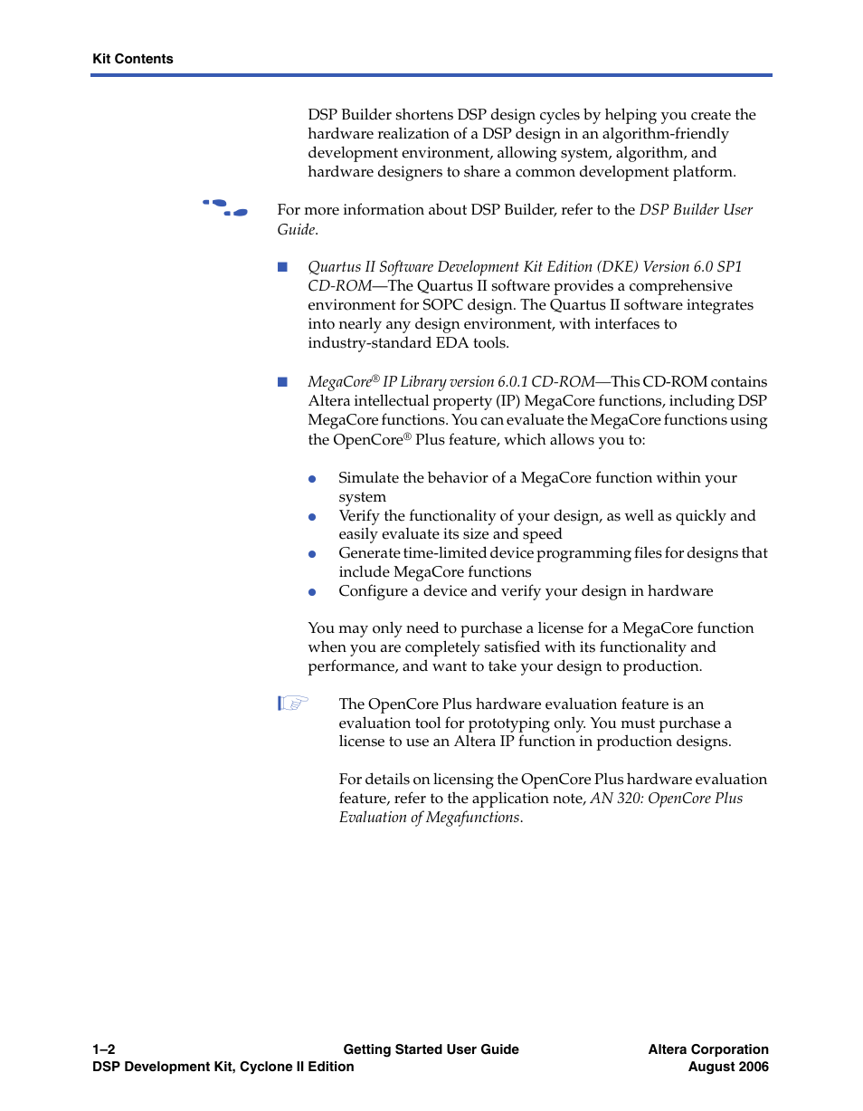 Altera DSP Development Kit, Cyclone II Edition Getting Started User Manual | Page 8 / 32