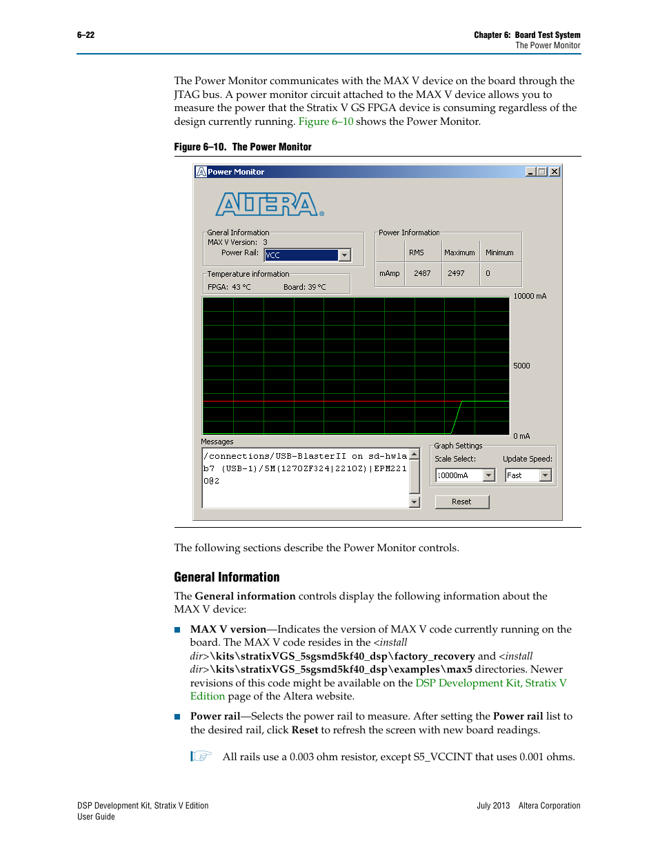 General information, General information –22 | Altera DSP Development Kit, Stratix V Edition User Manual | Page 46 / 58