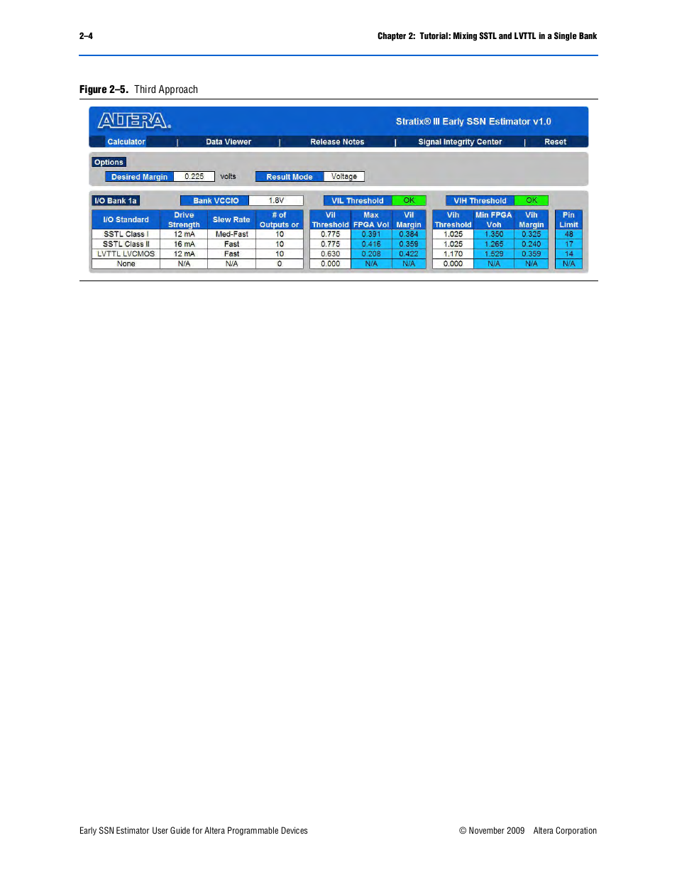 Altera Early SSN Estimator User Manual | Page 14 / 16