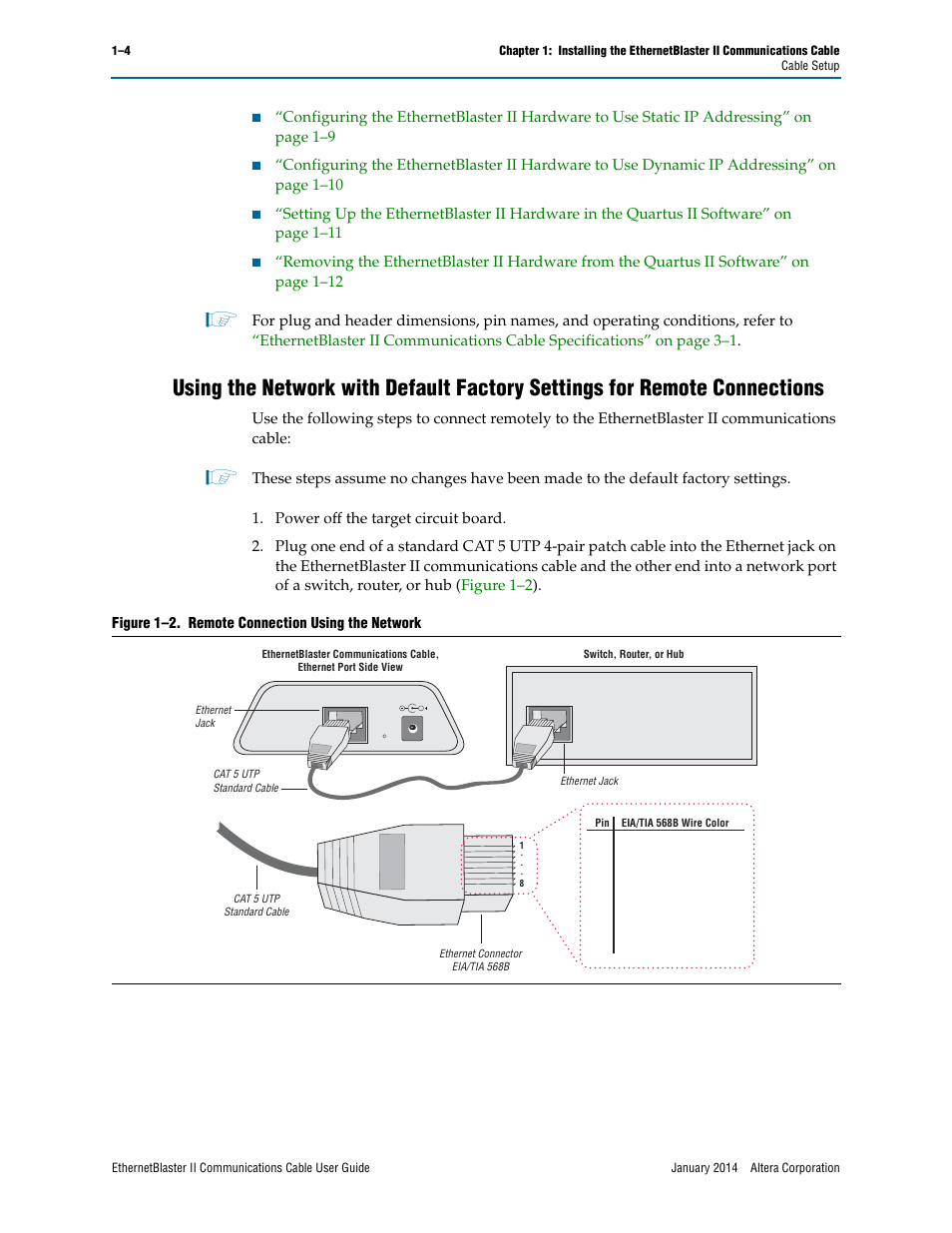 Altera EthernetBlaster II User Manual | Page 8 / 32