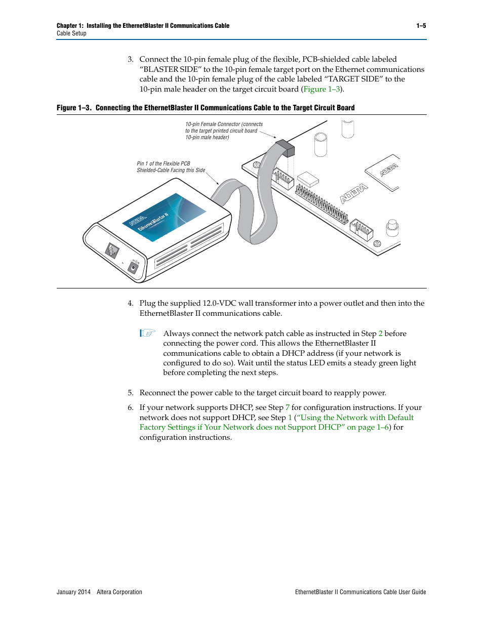 Altera EthernetBlaster II User Manual | Page 9 / 32