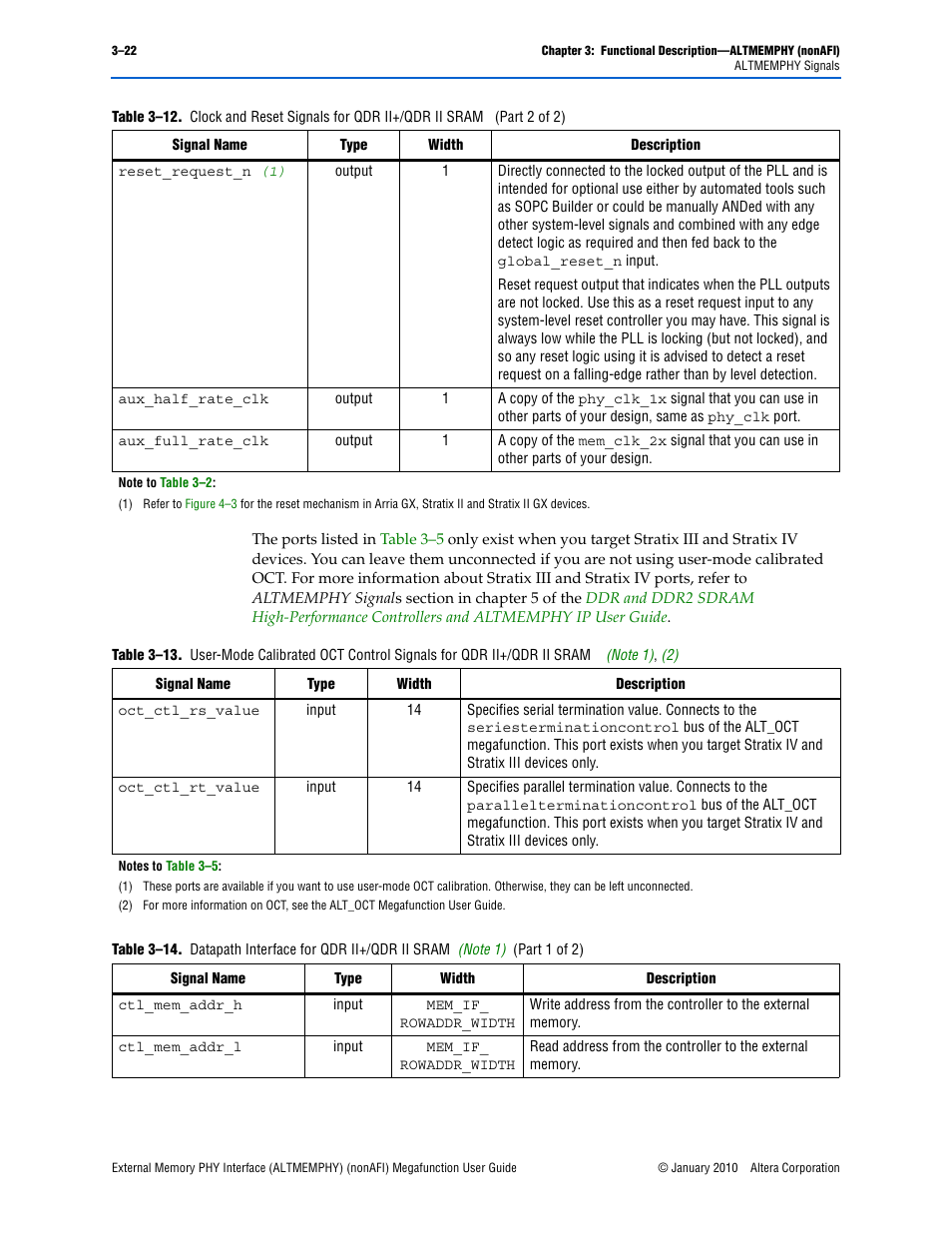 Altera External Memory PHY Interface User Manual | Page 38 / 83