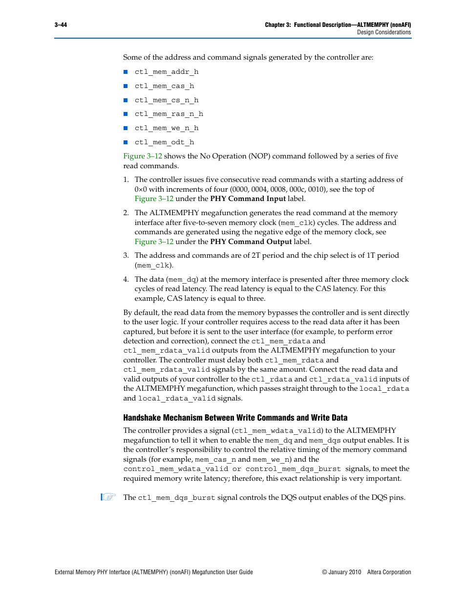 Altera External Memory PHY Interface User Manual | Page 60 / 83