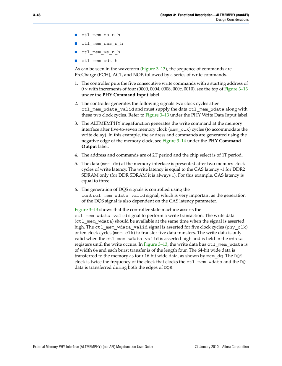 Altera External Memory PHY Interface User Manual | Page 62 / 83