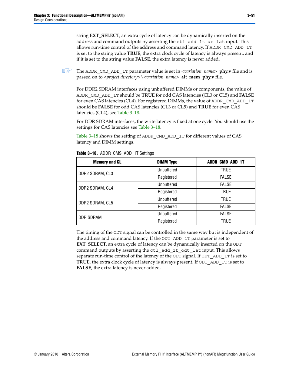Altera External Memory PHY Interface User Manual | Page 67 / 83