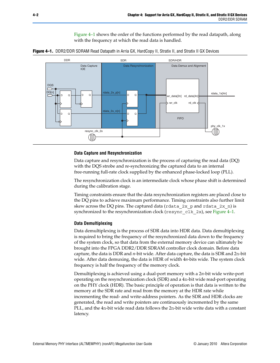 Altera External Memory PHY Interface User Manual | Page 70 / 83