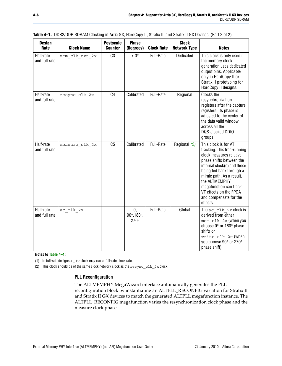 Altera External Memory PHY Interface User Manual | Page 74 / 83