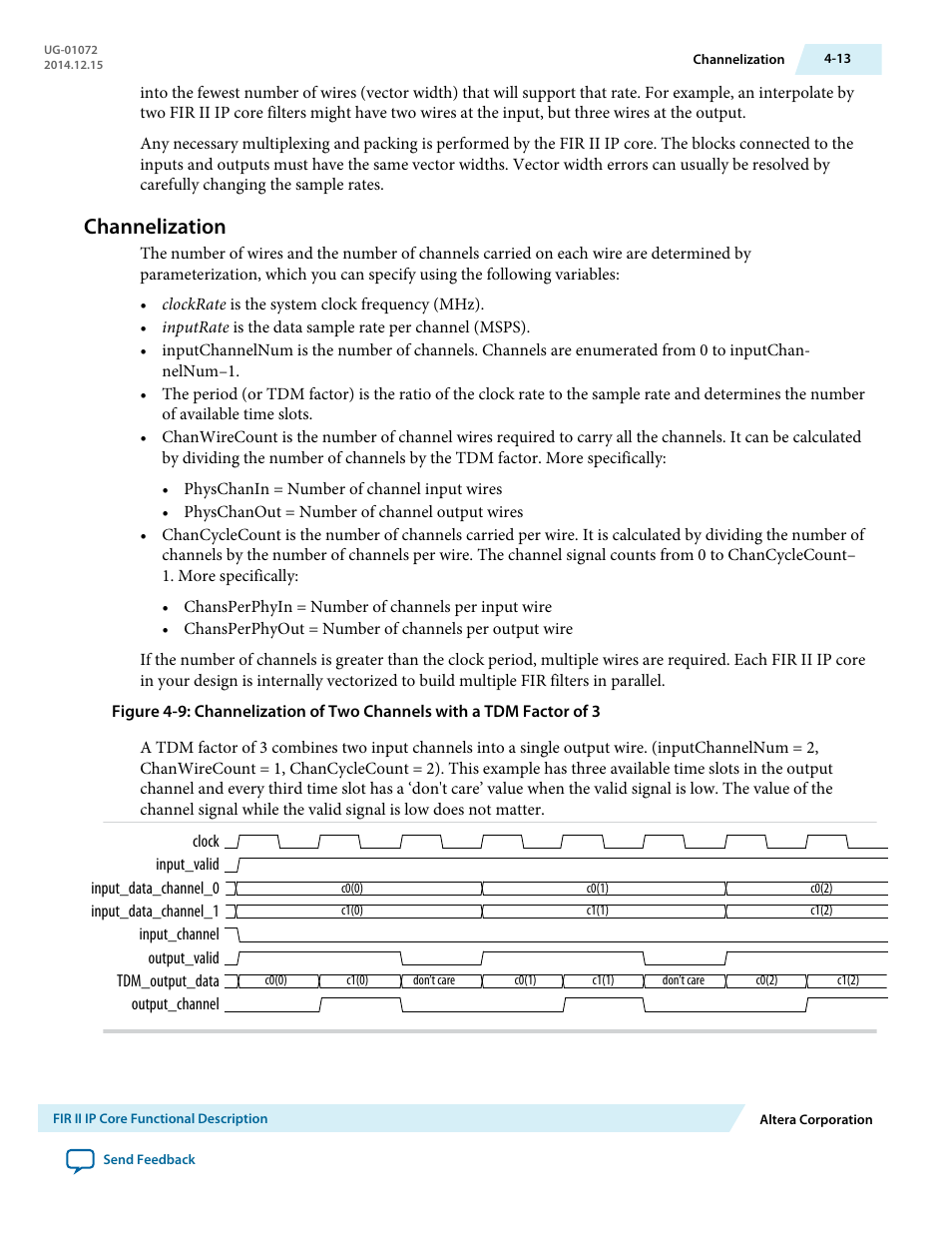 Channelization, Channelization -13 | Altera FIR Compiler II MegaCore Function User Manual | Page 46 / 57