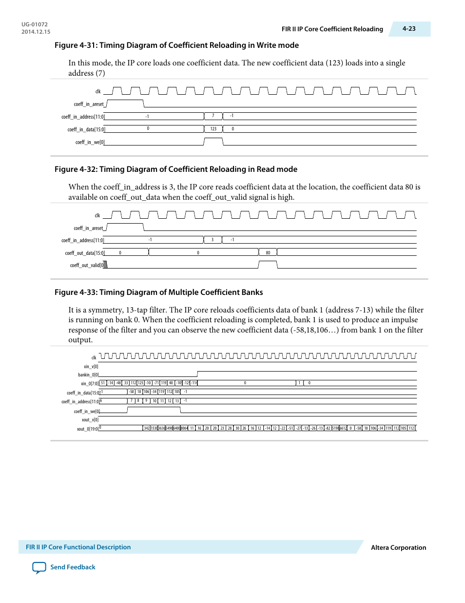 Altera FIR Compiler II MegaCore Function User Manual | Page 56 / 57