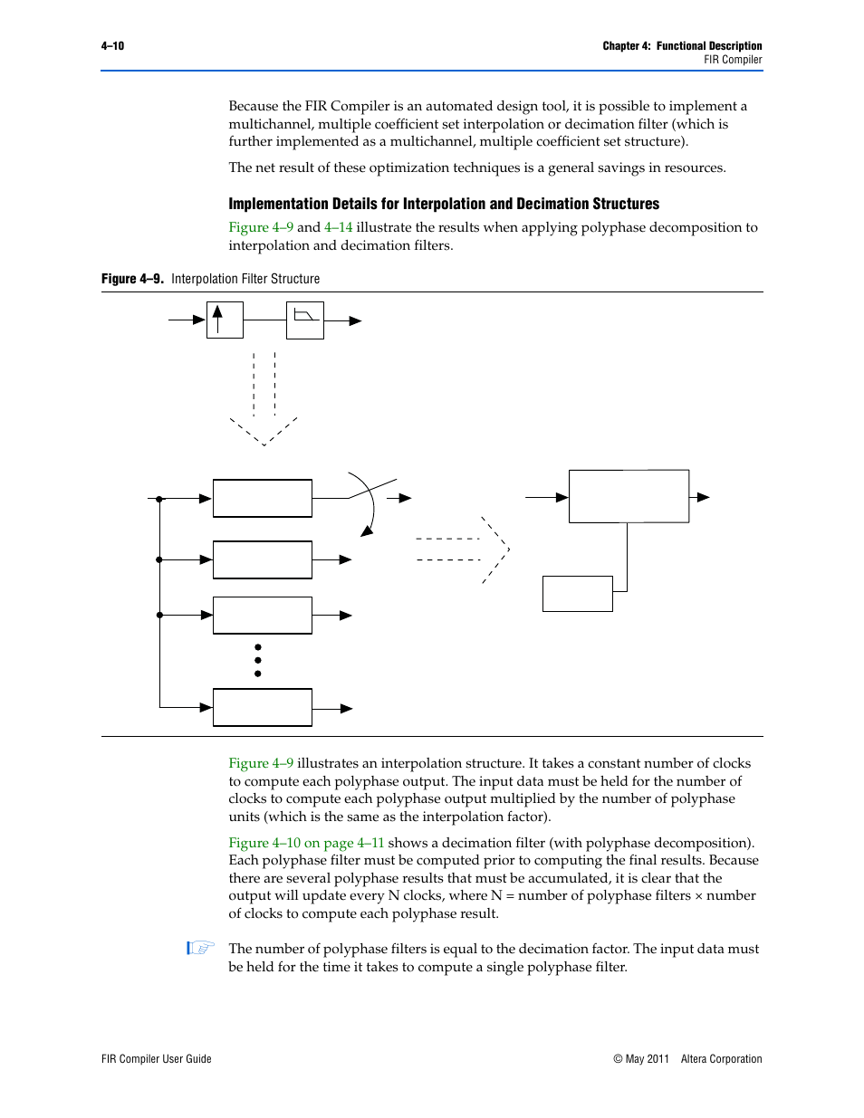 Altera FIR Compiler User Manual | Page 52 / 76