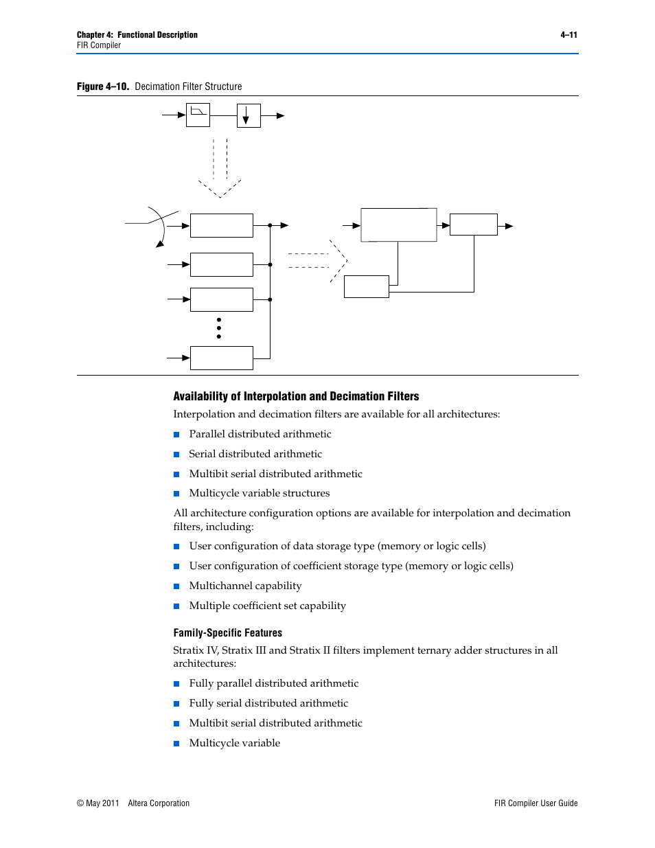 Show | Altera FIR Compiler User Manual | Page 53 / 76