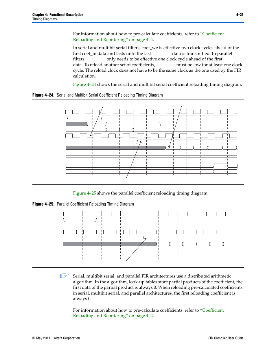 Altera FIR Compiler User Manual | Page 65 / 76