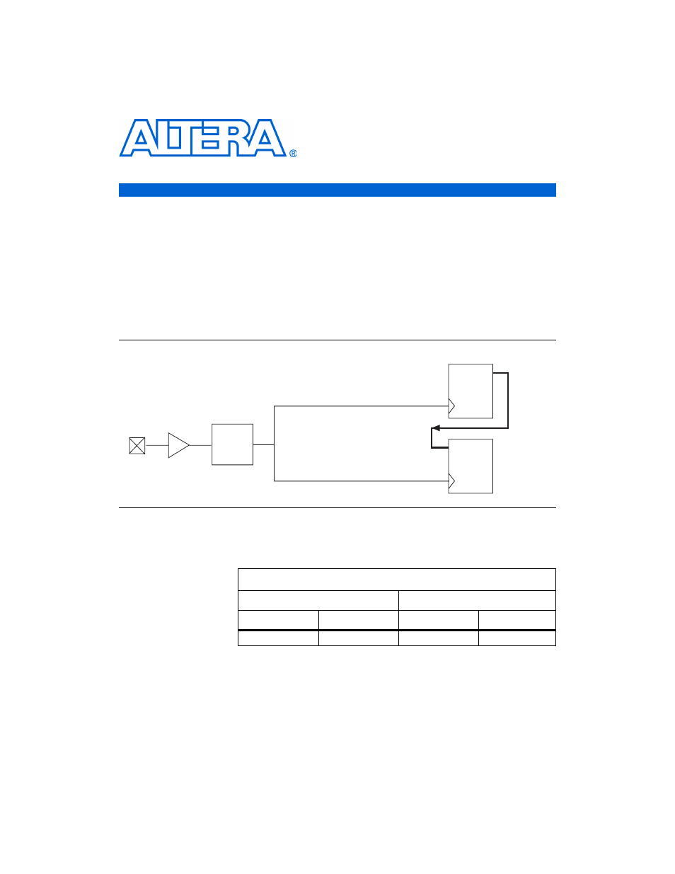 Appendix a. clock transfer examples, Intra-clock domain with pll, Appendix a, clock transfer examples | Fer to, Chapter a, clock transfer examples, Appendix a | Altera HardCopy II Clock Uncertainty Calculator User Manual | Page 33 / 62