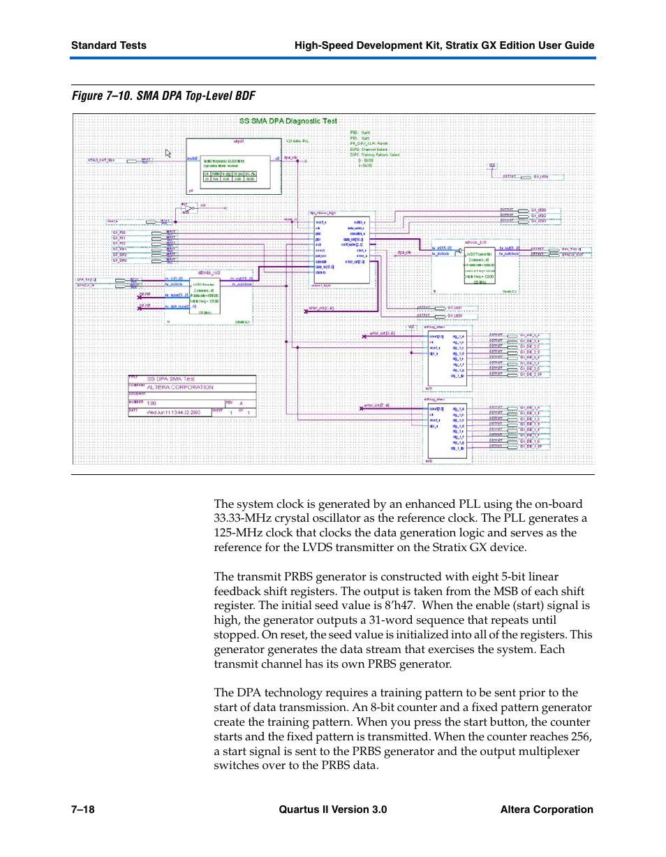 Altera High-Speed Development Kit, Stratix GX Edition User Manual | Page 100 / 140