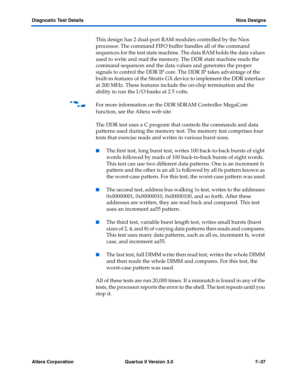 Altera High-Speed Development Kit, Stratix GX Edition User Manual | Page 119 / 140