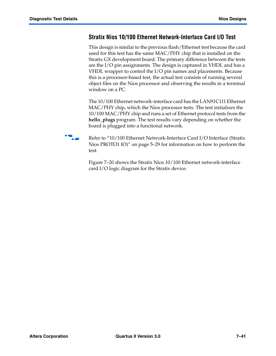 Altera High-Speed Development Kit, Stratix GX Edition User Manual | Page 123 / 140
