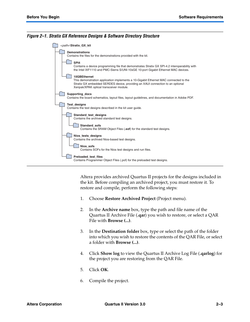 Altera High-Speed Development Kit, Stratix GX Edition User Manual | Page 19 / 140