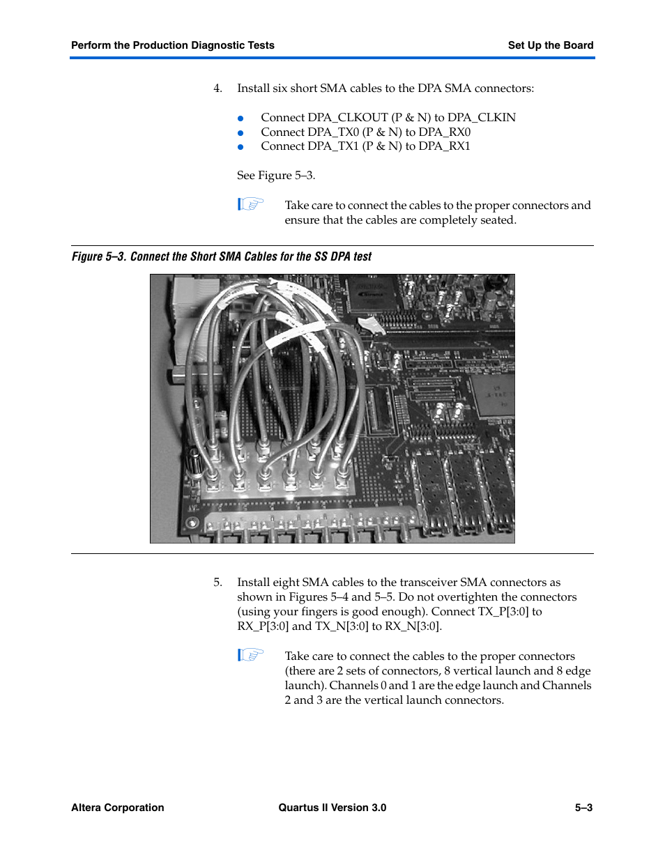 Altera High-Speed Development Kit, Stratix GX Edition User Manual | Page 47 / 140