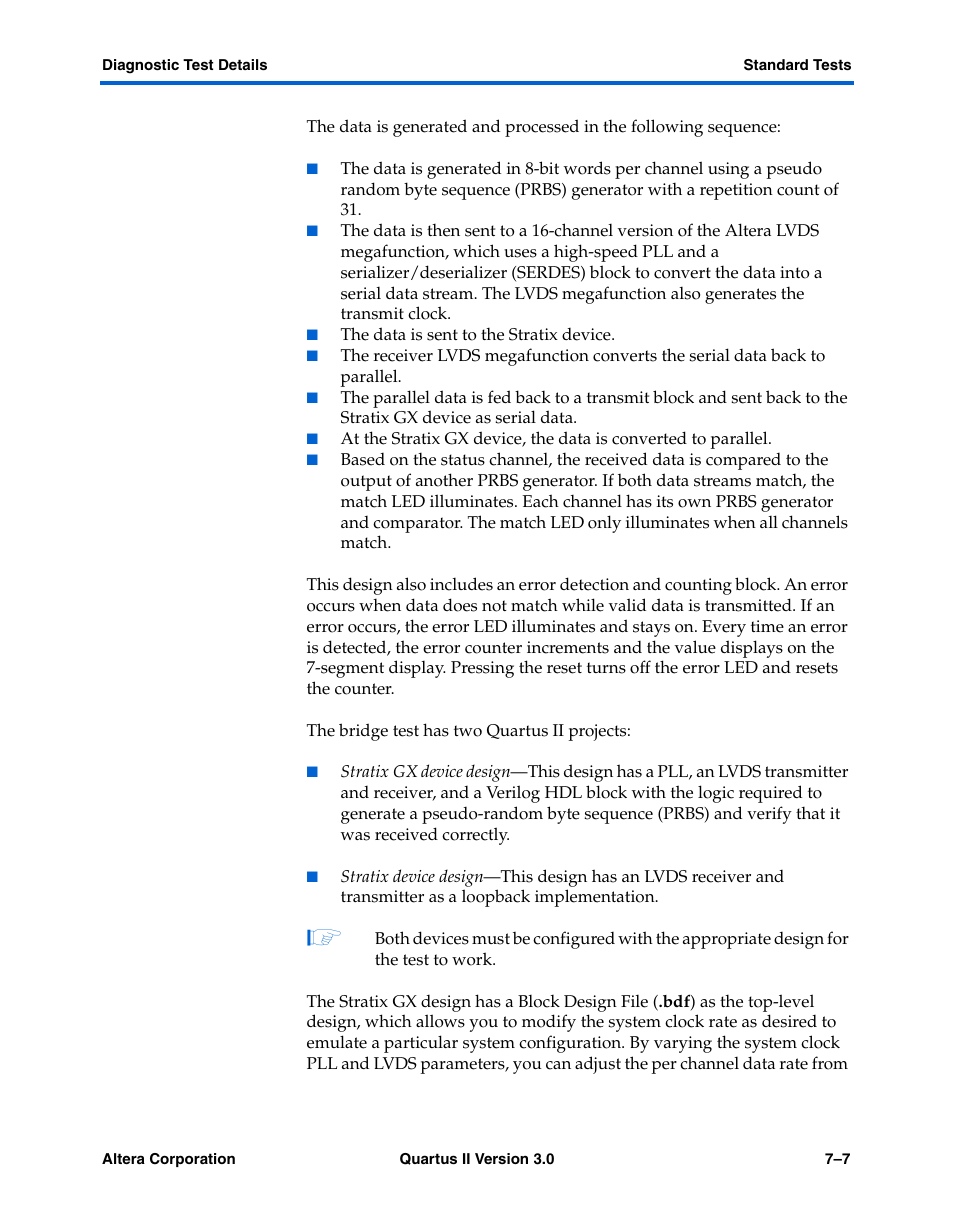 Altera High-Speed Development Kit, Stratix GX Edition User Manual | Page 89 / 140