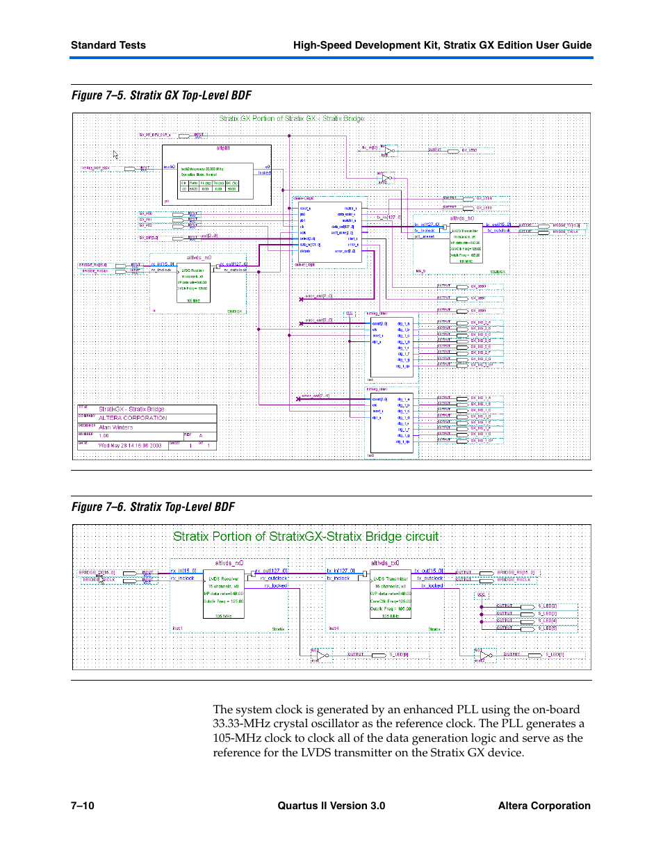 Altera High-Speed Development Kit, Stratix GX Edition User Manual | Page 92 / 140
