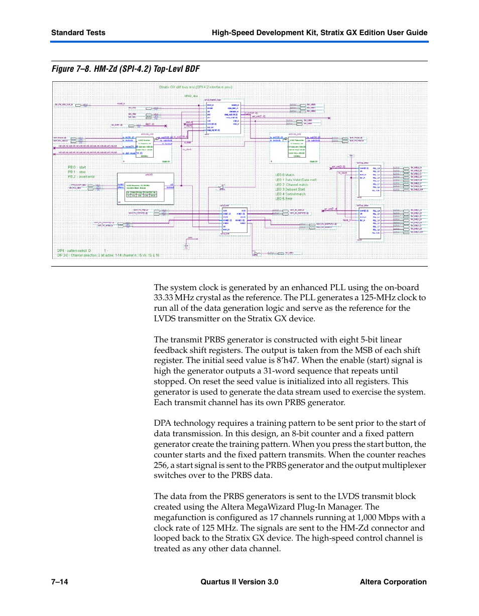 Altera High-Speed Development Kit, Stratix GX Edition User Manual | Page 96 / 140