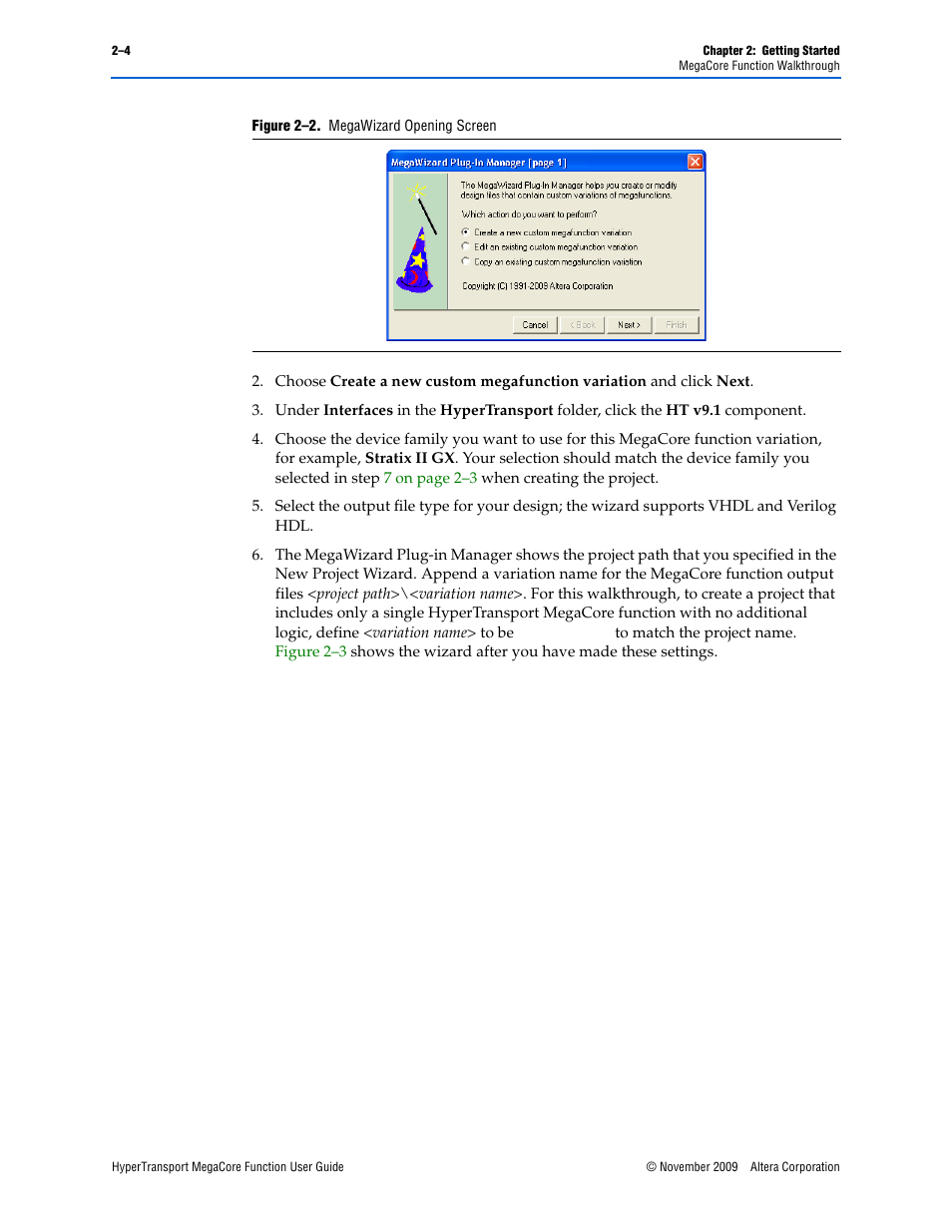 Altera HyperTransport MegaCore Function User Manual | Page 12 / 76
