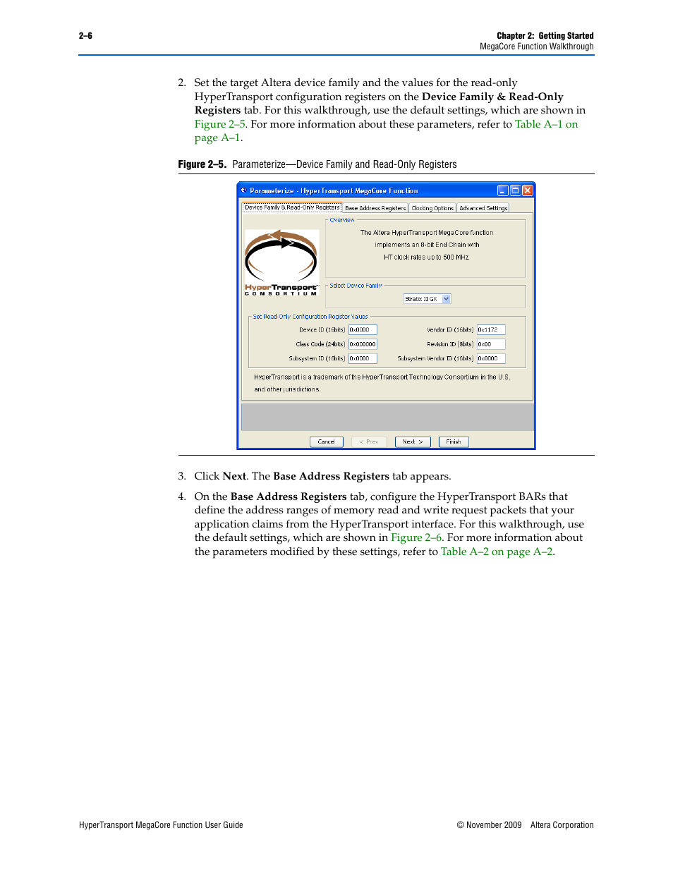 Altera HyperTransport MegaCore Function User Manual | Page 14 / 76