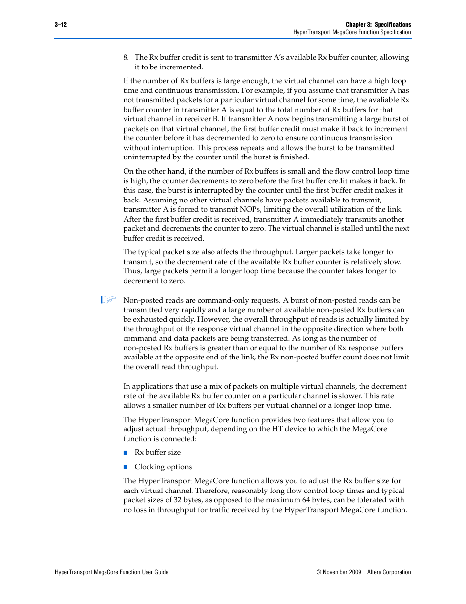 Altera HyperTransport MegaCore Function User Manual | Page 38 / 76