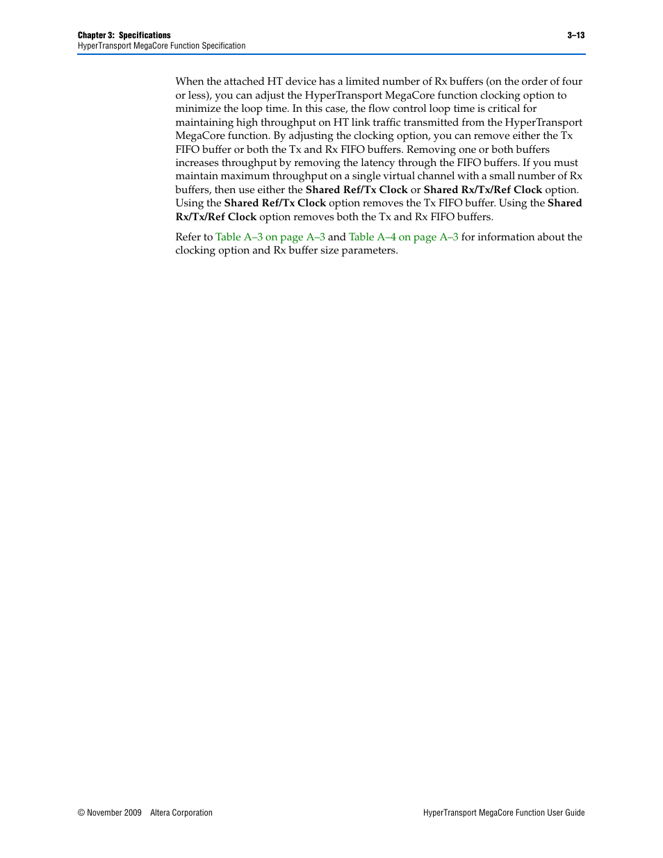 Altera HyperTransport MegaCore Function User Manual | Page 39 / 76