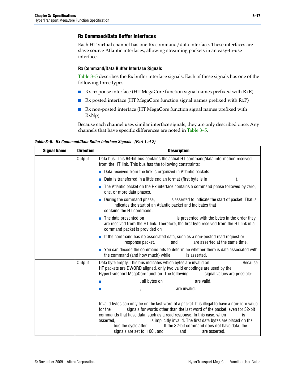 Altera HyperTransport MegaCore Function User Manual | Page 43 / 76