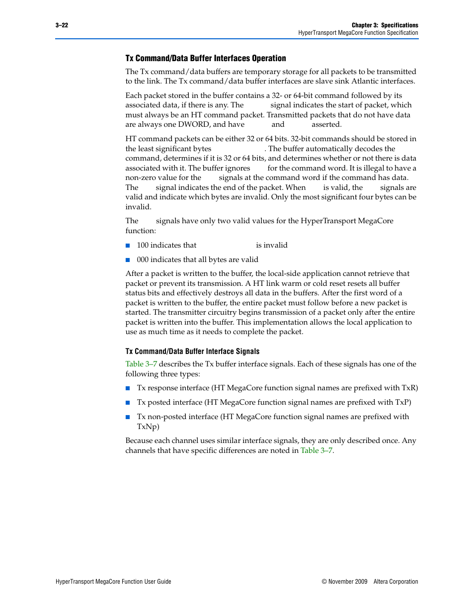 Altera HyperTransport MegaCore Function User Manual | Page 48 / 76