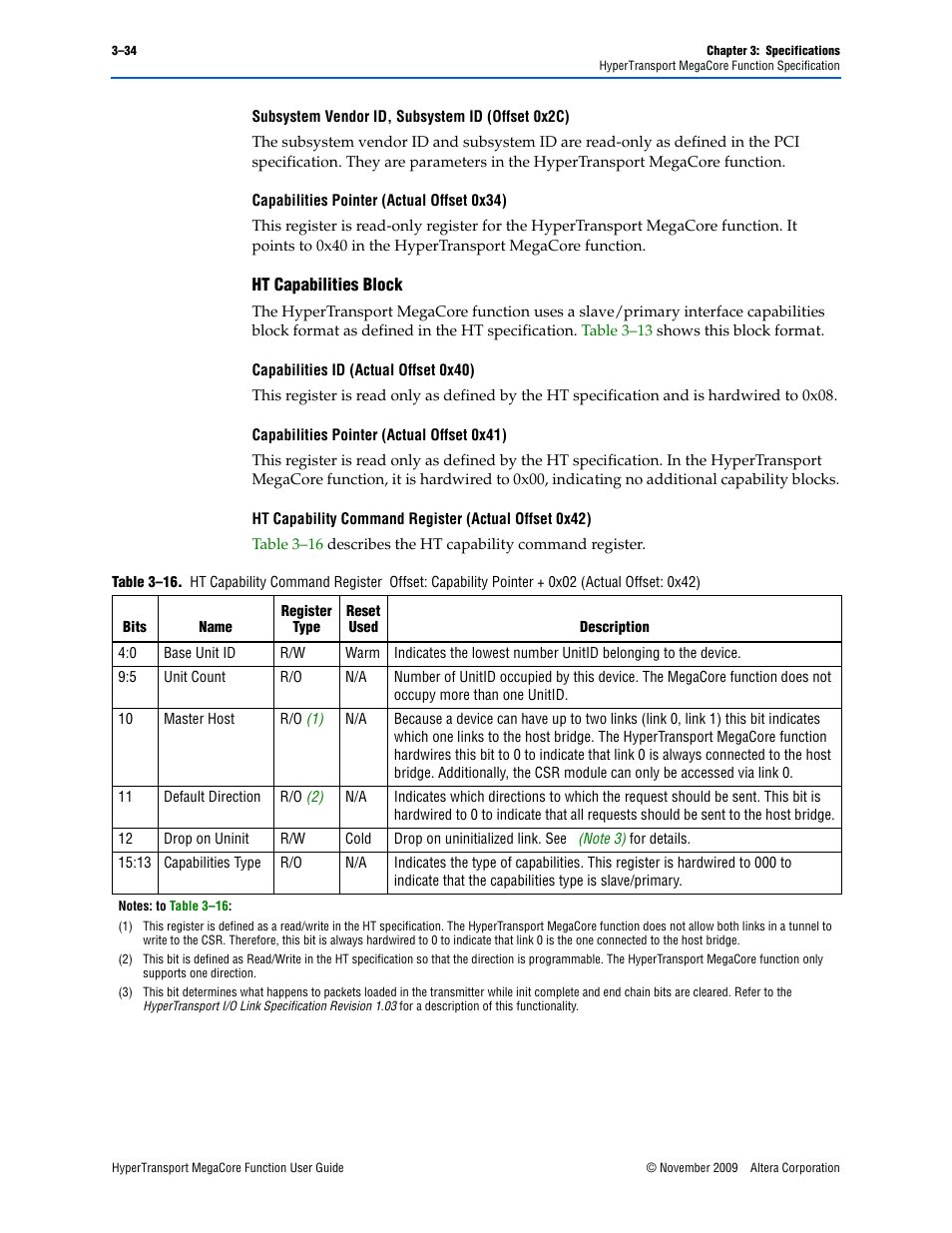 Altera HyperTransport MegaCore Function User Manual | Page 60 / 76