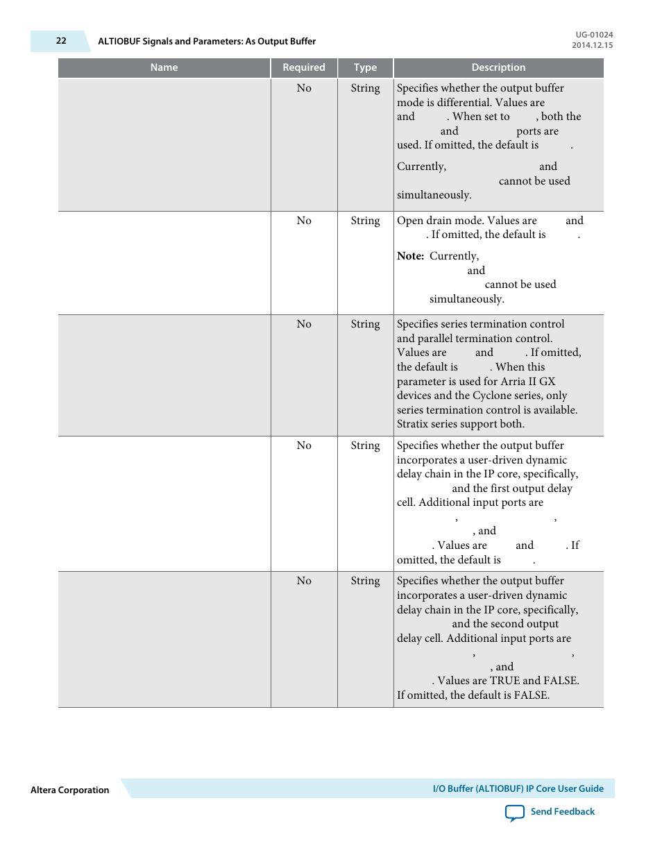 Altera I/O Buffer (ALTIOBUF) IP Core User Manual | Page 22 / 30