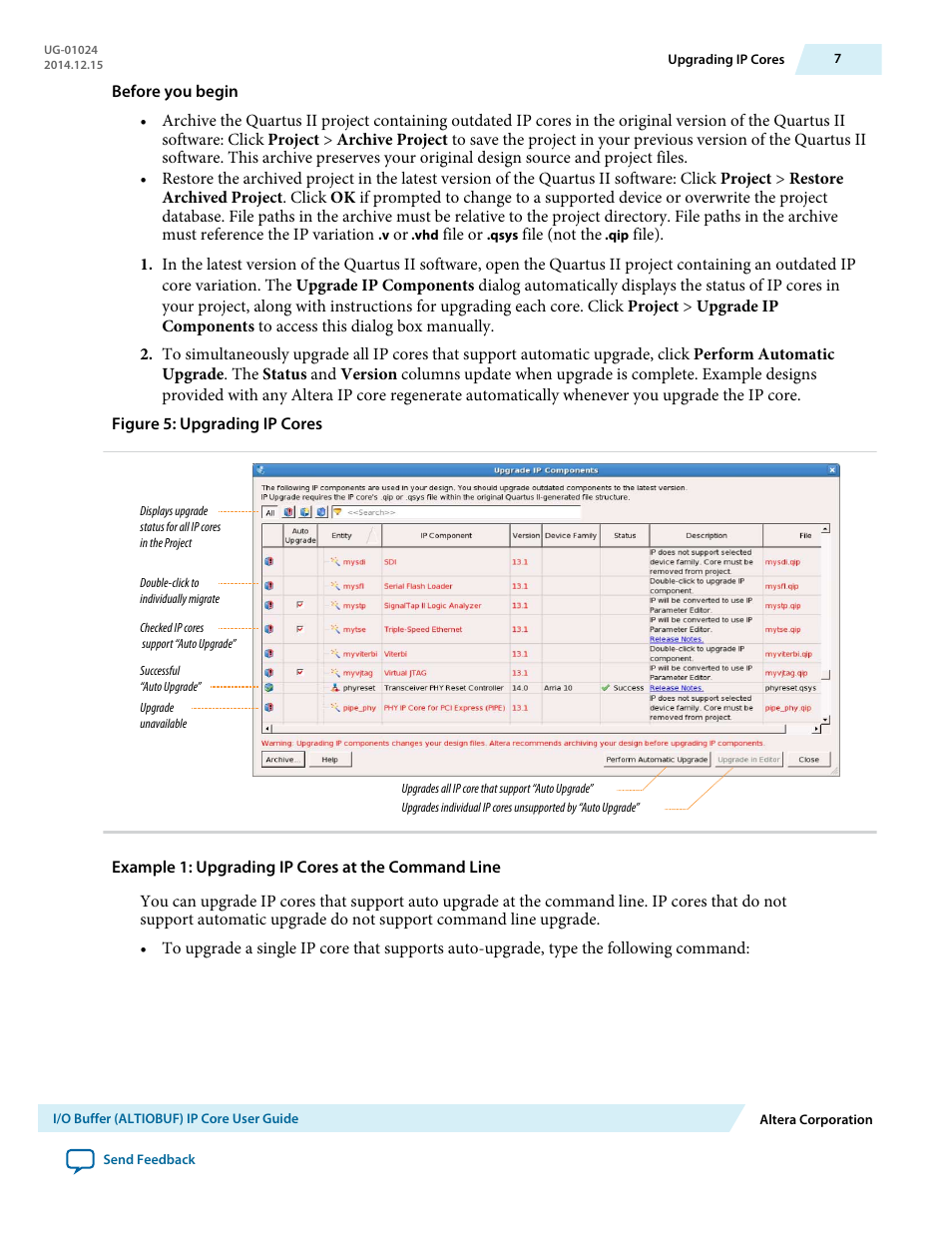 Altera I/O Buffer (ALTIOBUF) IP Core User Manual | Page 7 / 30
