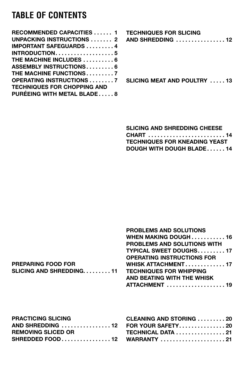 Cuisinart MP-14N Series User Manual | Page 4 / 24