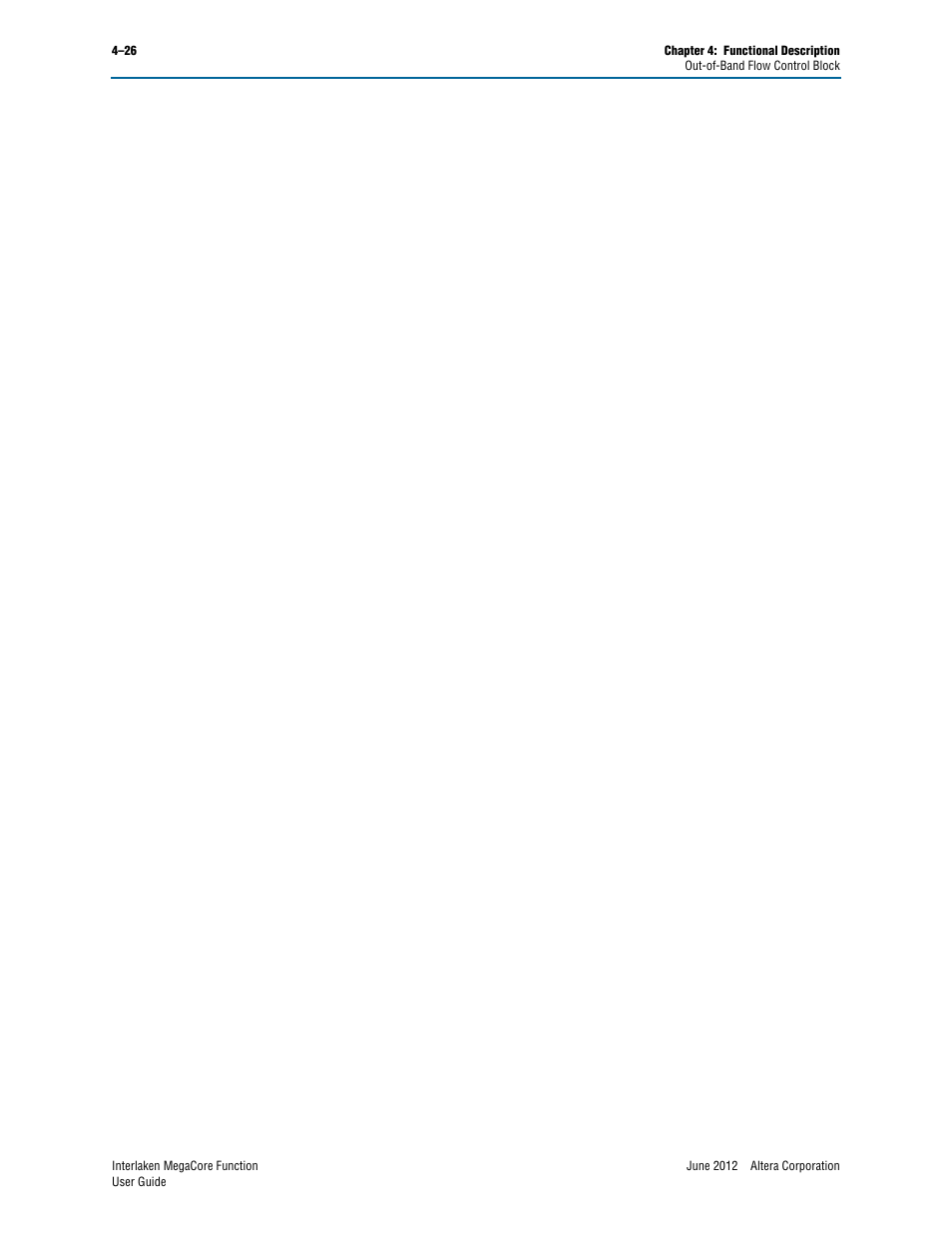 Altera Interlaken MegaCore Function User Manual | Page 52 / 90
