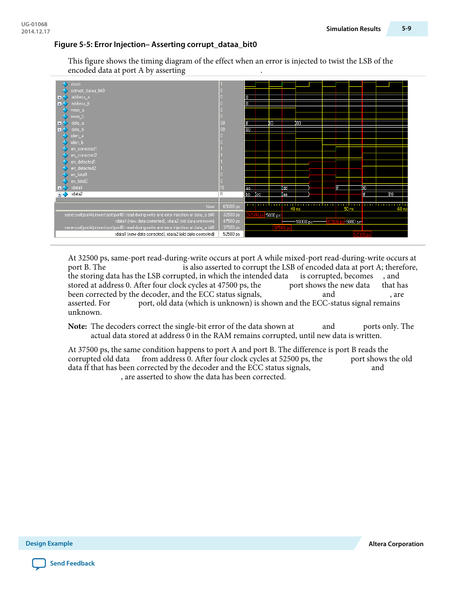 Altera Internal Memory (RAM and ROM) IP Core User Manual | Page 55 / 57